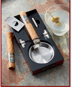 Folding Ashtray Cigar Club